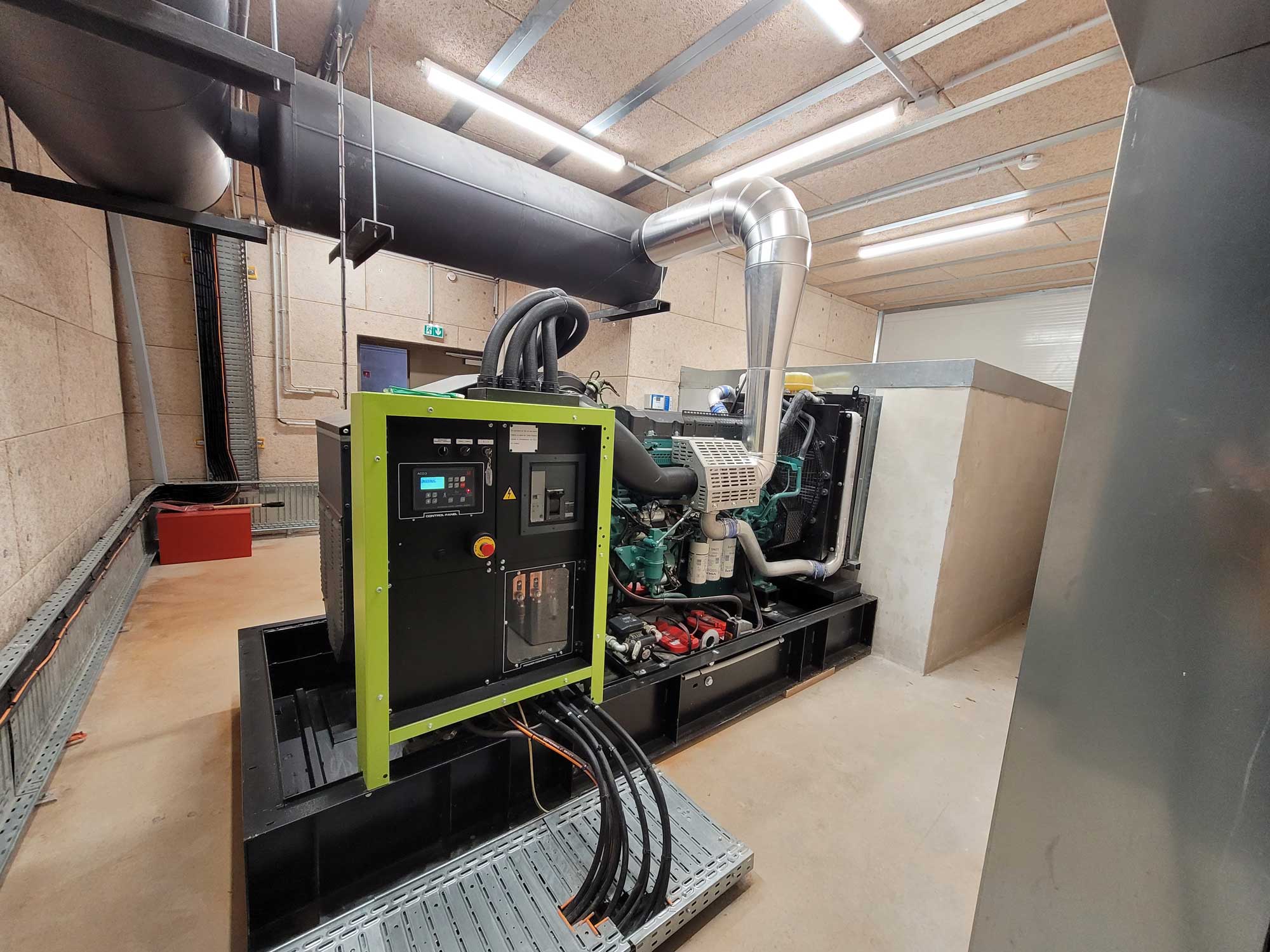 Groupe électrogène réalisation chantier groupe ESE